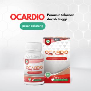 Ocardio obat herbal hipertensi darah tinggi mencegah stroke