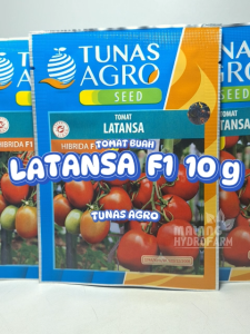 Benih Tomat Buah Latansa F1 10 gram Tunas Agro dataran tinggi bibit biji sayur lathansa jus merah segar tomato optima hydroponik hidroponik