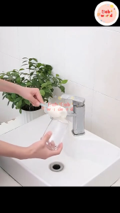 Cọ Rửa Bình Sữa và Cốc Đa Năng với Đầu Mút Xốp Mềm Nhựa An Toàn Điều Chỉnh 3 Nấc Linh Hoạt  Làm Sạch Sâu Có Móc Treo Tiện Lợi