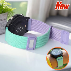 18/20/22mm Nylon Strap for Huawei Watch GT5 GT5 Pro GT6 GT6 Pro Magnetic Band for Samsung Watch 7654 For Garmin Correa