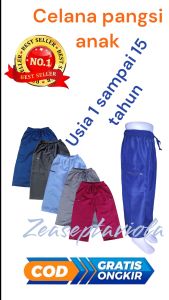 celana pangsi ANAK USIA 1 SAMPAI 15 TAHUN