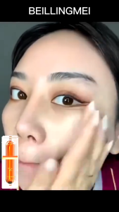 Five Vitamin C Tone Up Cream Lazy Cream VC Face Cream Brightening Isolation Concealer Moisturizing Natural Whitening BB Cream Oil Control Repairing Anti-wrinkle Long Lasting Waterproof Sweat-proof No Wrinkles Makeup Cream for All Skin Facial Skin Care