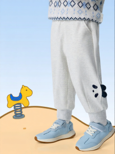 Purcotton | Autumn Childrens Active Long Pants