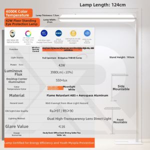 XUANRUI | Full Spectrum Anti-Myopia Reading Floor Lamp