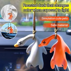 UV light-sensitive color-changing roast duck pendant Light-sensitive color-changing toys In-car pend