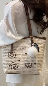 Tas Bahu Wanita Import Tote Bag Wanita Motif Fashion Lucu  - 826