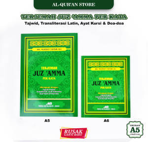 Juz Amma Lengkap Tajwid Warna Terjemahan Perkata Latin Ukuran Besar