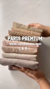 MUTIARA CAHAYA KERUDUNG - JILBAB SEGIEMPAT PARIS PREMIUM ANTI LETOY
