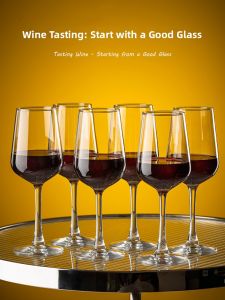 SENGAOPAI | Crystal Glass Luxurious Creative European Style Wine Glass Set 6pcs