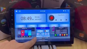 7/9/10 Inch 2 Din Android 12 android car stereo with gps WiFi Head Unit with 2.5D IPS Screen 25