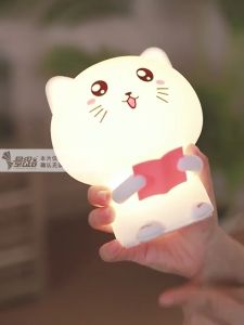 HAIRperone LED Night Light Cute Cat Shaped Colorful Table Lamp with Recording Function l Lampu Budak|五彩床头儿童灯录音可爱萌宠卡通人气小夜灯