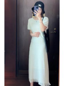 XIYUQI | Stylish Elegant Loose Short Sleeve Dress Slimming