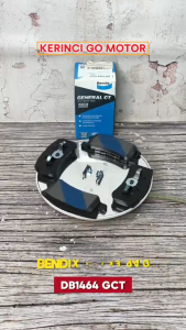 Bendix DB1464-GCT Kampas Rem Belakang Brake Pad Grandis 03-11 Outlander 12-14 Pajero Shogun 99-05