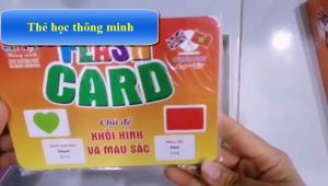 Thẻ học thông minh 18 chủ đề theo phương pháp giáo dục sớm
