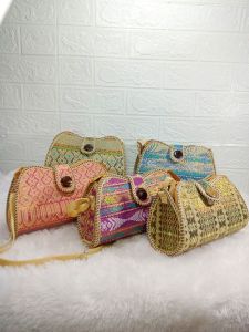 TAS SELEMPANG SONGKET / TAS SLEMPANG ETNIK WANITA/TAS SLEMPANG BAHU WANITA