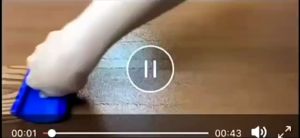 Rubber wood graining pattern