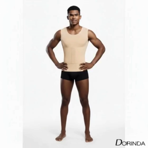 ของแท้ DORINDA เสื้อกระชับผู้ชายหลังดูดไขมันหน้าอก+หน้าท้อง ปรับระดับความกระชับได้