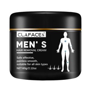 Men Painless Hair Remover Cream Mild Non Irritating Inhibition Hair Growth Eliminate Beard Body Chest Private Parts Depilatory