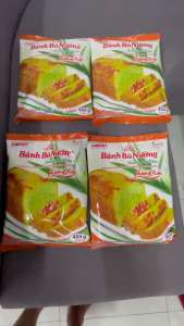 Bột bánh bò nướng hương lá dứa Mikko hương xưa 450g/gói