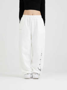 Street Style Womens Straight Leg Pants High Waist Jazz Loose Fit Casual Hip Hop Long Pants