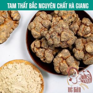 CỦ TAM THẤT BẮC HÀ GIANG 500GR LOẠI 7 TUỔI TAM THẤT KHÔ NGUYÊN CHẤT NGỪA U BƯỚU UNG THƯ BỔ MÁU BỒI BỔ CƠ THỂ