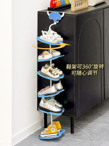 Baby Shoe Rack Hanging Storage Organizer Childrens Shoe Cabinet Space Saving No Drilling Required Wall Mounted Shoe Holder
