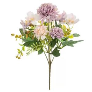1/3pcs Artificial Flowers Silk Hydrangea Carnation Garden Wedding Bride Bouquet Home Table Vase Festival Garland Diy Gift Decora