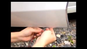 Strip Dekoratif Interior Mobil, Strip Dekoratif Chrome, Strip Pelindung Pintu Jendela 6m, dan Strip Dekoratif Ventilasi Udara Mobil