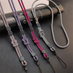 53CM Lanyard Nylon Multi Purpose Hanging Neck Long Rope for Mobile Phone Portable Game Consoles Pass Cards Lanyard String Holders Charms
