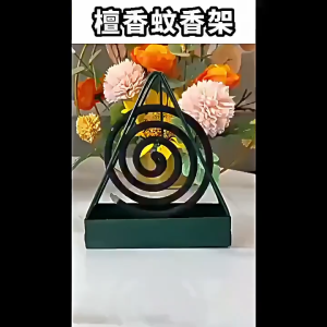 Plastic Triangle Mosquito Incense Holder Household Creative Stand Ebony Shelf Support Mosquito