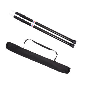 Aluminum Alloy Tent Pole Adjustable Tent Support Rods Beach Shelter Tarp Awning Pole for Camping Hiking Backpacking Tent