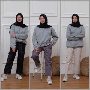 Cutbray Jeans Wanita Kekinian - Celana Jeans Cutbray