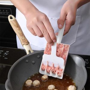 Alat Cetak Pembuat Bakso Bakwan Model 3/4 Baris Anti Lengket - Cetakan Bakso Alat Bikin Bakso