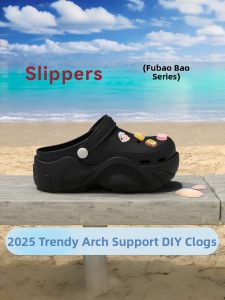 BAIMUQINGCHEN | Thick Sole Arch Support Slipper Anti-Slip Anti-Odor Summer