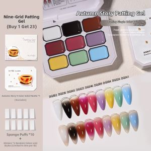 Kasi | Spring and Summer Blush Gradient High Saturation Concealer Nail Art Gel