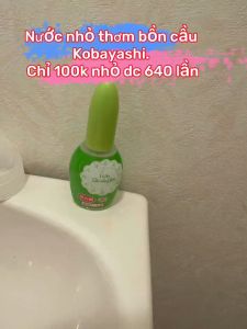 Nước Nhỏ Thơm Bồn Cầu Iteki Shoshugen Kobayashi Nhật Bản 20ml - Khử Mùi Hôi Nhà Vệ Sinh Nhanh Chóng