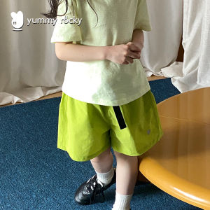 Quần Short Thể Thao Chống Nắng UPF50+ Chống Thấm Nước Phản Quang Logo Đa Năng Mùa Hè YummyRocky Quần Áo Trẻ Em