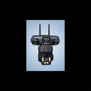 V380 PRO Cctv Camera 6MP 3 Lens 3 Screens Outdoor Waterproof IP66 Connect Cellphone CCTV With Audio And Speaker Wireless Wifi Connect 360 Home IP Security Cameras HD 1080P Night Vision With Alarm Sensor Smart Camera CCTV With Voice