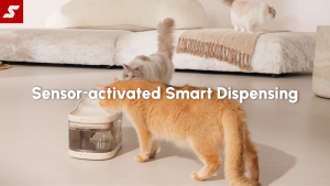 [SG Local Warranty] PetSnowy Wireless Pet Water Fountain | Cordless Battery | Weight Sensing App | 5+1 Human-Grade Filtration | Cat Dog Water Dispenser