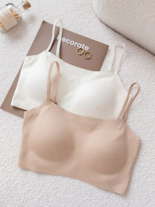 Wireless Comfortable Sports Bra Womens Summer Thin Strap Anti-Light Tube Top Underwear Nylon Fabric Four Seasons Universal