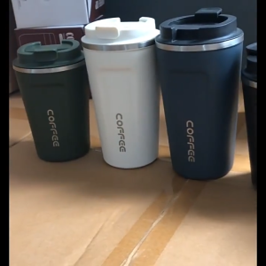 VIVOLILV 📦PH Stock🎁Free Gift🎁510ml Stainless Steel Coffee Mug With Leakproof Lid Vacuum Insulation Stainless Steel High-Quality