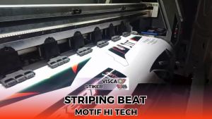 Stiker Striping Beat ESP & Beat Street 2016-2019: Variasi Hitech