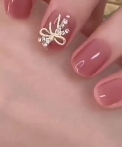 เล็บปลอม (R864) เล็บปลอมกันน้ำ กล่องละ 24 ชิ้น เล็บปลอมทาสีแล้ว เล็บปลอมสำเร็จรูป อุปกรณ์ทำเล็บ ถูกสุด