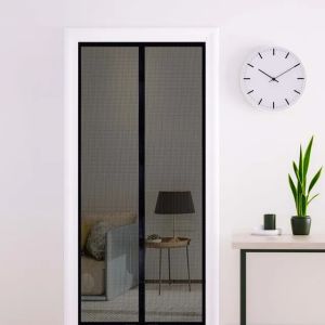 New No Punching Magnetic Screen Door Curtain Anti Mosquito Insect Fly Bug Automatic Closing Household Ventilation Door Curtain