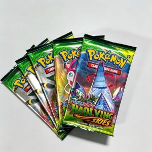 Bandai | 1-10 Packs of English Pokemon Card Monsters TCG Evolution Sky Enhancement Pack Sword and Shield Hero Collection Card Fan Gift