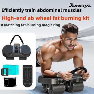 JONSYL | Automatic Rebound Ab Roller Home Fitness Muscle Toning