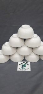 Bộ 10 chén ăn cơm trắng thô dày đẹp 11.5cm - Phù hợp cho quán ăn