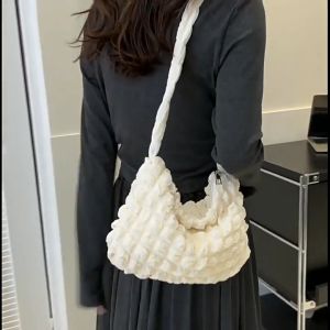 Tas Selempang Bahu Wanita Awan Puff Bubble Shoulder Bag Nylon Warna JCPBG11