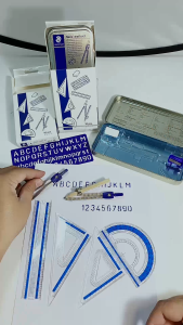 ชุดวงเวียน เรขาคณิต เซ็ท 10ชิ้น ยี่ห้อ Staedtler / 1ชุด