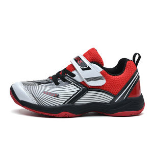 Lefus Badminton Shoes Non Slip Abrasion Resistant Training Shoes Breathable Shock Absorption Sneaker Men and Women Childrens Shoes